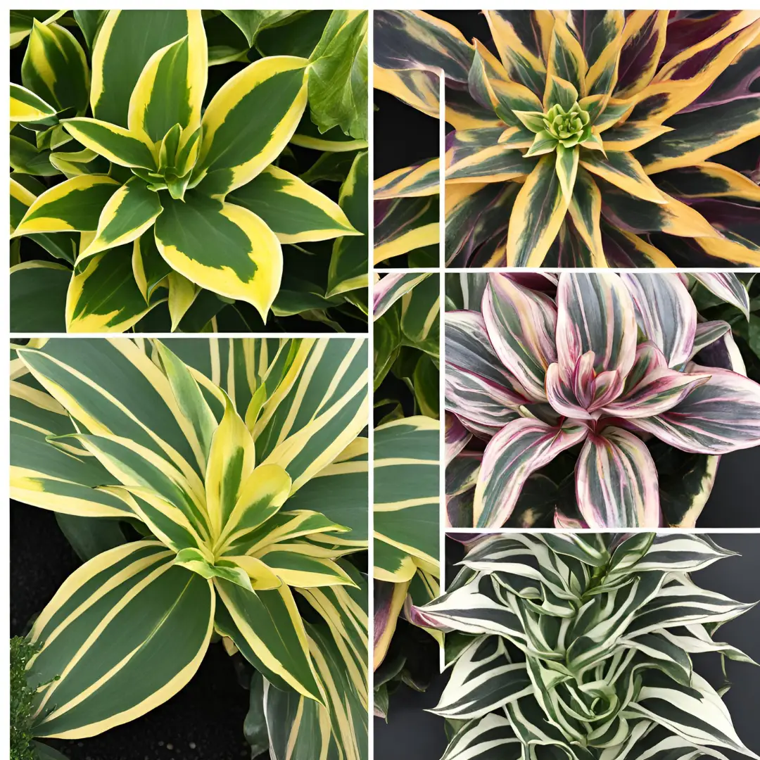 How variegation looks in plants