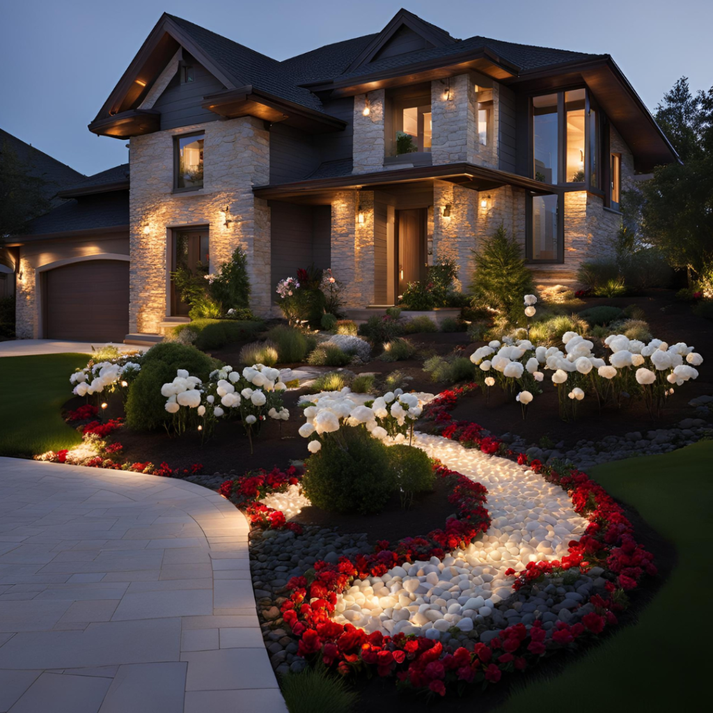 Lighting for a yard